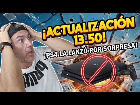 PS4 Update 13.50 - SURPRISE!! DON'T DO IT!! Don't update it, pirate! IMPORTANT