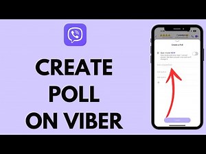 How to Create A Poll in Viber (2024) | Create Viber Poll