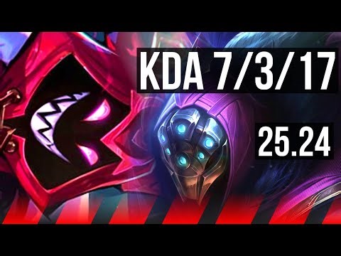 SHACO vs JAX (TOP) | Good KDA: 7/3/17 | BR Grandmaster | 25.24