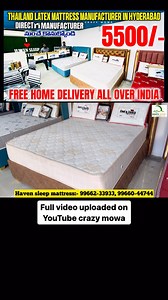 73K views · 386 reactions | Company Name HAVEN SLEEP MATTRESS Contacts Number 99662-33933 99660-44744 Address Location https://maps.app.goo.gl/qmLDJBkLJLL8gmc27 #instagram #instagramreels #reelsinstagram #viral #trending | Crazy mowa official | Facebook