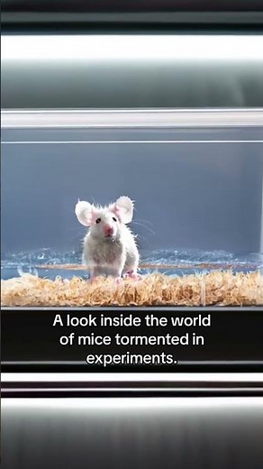 What Life Looks Like For Mice Used in Experiments #shortsfeed