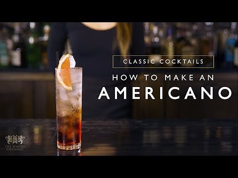 Americano Cocktail Recipe - The Whisky Exchange
