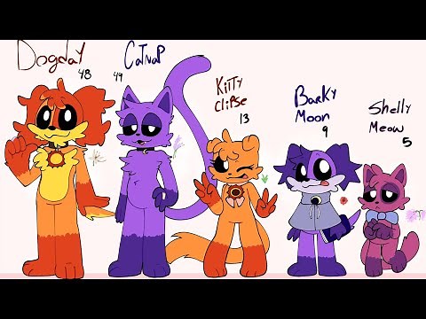 Catnap x Dogday Dog and Cat Family | Poppy Playtime Chapter 3 Comic Dub