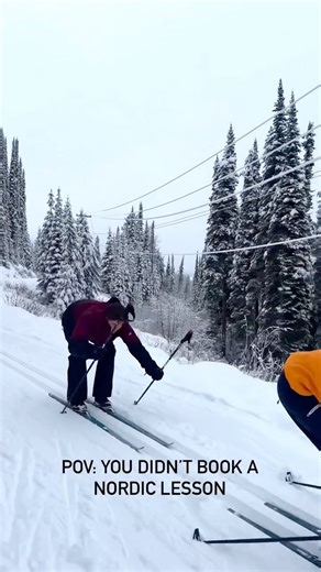 SilverStar Mountain Resort on Instagram: "You’re gonna wanna book that lesson 👀 Cross-country trails are in great shape, come on up and get on snow while we wait for the alpine to open. We have several experienced Nordic ski instructors to help you get on track! Head to our website to book your Nordic ski lesson! #silverstarmtnresort #skisilverstar"