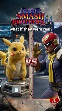 N64 Smash Bros. Characters in Real Life! ⭐