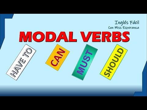 MODAL VERBS Must Have to Can Should con ejemplos y explicado en español. #learnenglish