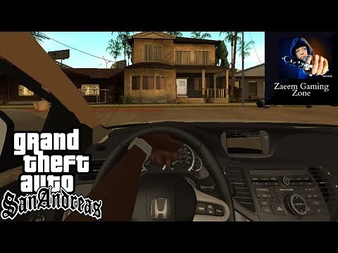 How to download and install First Person mod in GTA San Andreas || Zaeem Gaming Zone||