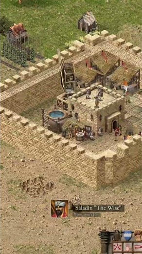 Trial Mission 9 “The Oasis” 🏜️ | Stronghold Crusader Definitive Edition #shorts