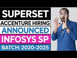 Superset Accenture Hiring Announced | Infosys Specialist Programmer For 2020-2025 Batch Apply Now