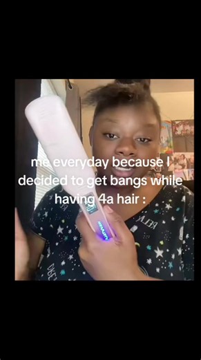 How I Ruined My 4A Hair by Getting Bangs — Funny Hair Loss Moment