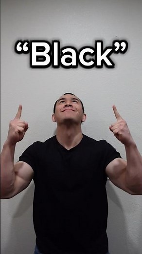 Learn ASL “Black” #americansignlanguage #asl #deaf #hardofhearing #education #english #learn #black