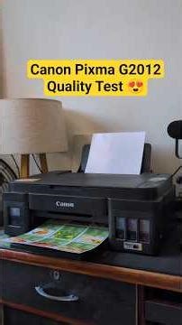 Canon Pixma G2012 Best Color Printer Under Rs.12,000/- | photocopy,scan, print 🔥
