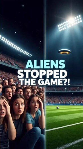 When Aliens Stop A Football Match In Italy 1954