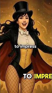 Zatanna’s Iconic Costume Style Meets Magical!