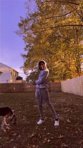 Backyard Boogie: Dance Party in Autumn Sunset#backyarddance #autumnvibes #danceparty