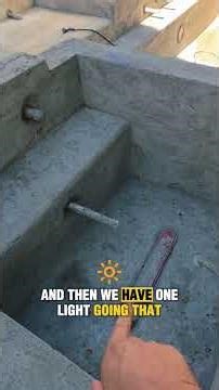 Gunite phase in motion! Concrete sprayed, steps shaped, walls built to last