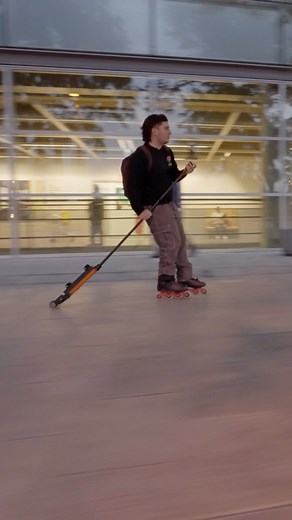 REM_LimitlessPropulsions on Instagram: "Future should be exciting and fun! REM is the first ever Speed Stick for skaters and inline skaters... Live right now on Kickstarter! . 📹 @arnaurectoret 🧹⚡️ @esparbe_80 . #inlineskating #skate #rollerskating #skateboard #skating"