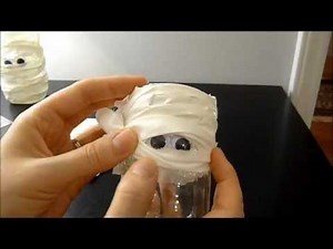 DIY Halloween Craft...mummies!