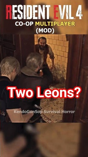 He Isn't Paid Enough For TWO Leons - RESIDENT EVIL 4 REMAKE MULTIPLAYER MOD Gameplay #ResidentEvil