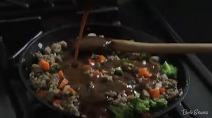 We make 'em with pride, you bake it with pride! Combine our Original Sausage & our Garlic Mashed Potatoes, February's Fixin' of the Month, for a warm, comfy classic. Get the recipe: http://bit.ly/1o8t6xY | Bob Evans Grocery