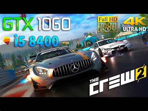 The Crew 2 Beta : GTX 1060 - i5 8400 l 1080p l 4K l