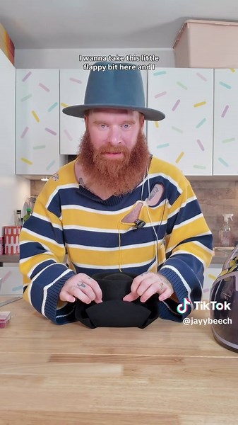 Back to the hat block I go 🫡 One day I’ll start a hat with a plan, but that day isn’t today 😅 What do we think of the end result though? Shall I do a styling video for it next? #hatmaking #millenary #fashion