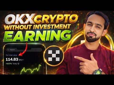 OKX Crypto Earning Method 2026 | Earn Crypto Without Investment (Step-by-Step Guide)