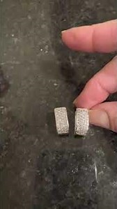 Sterling Silver Huggie Earrings for Women Cubic Zirconia