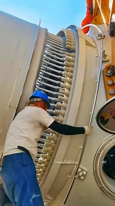Wind turbine impeller docking process | Amazing video 2