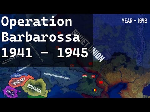 Operation Barbarossa - HOI4 Mapping Animation