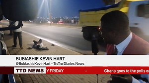 2.1K views · 163 reactions | Bubiashie Kevin Hart interviews accident victim | Trotro Diaries | Facebook
