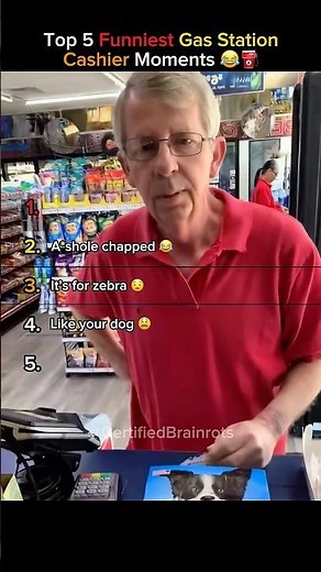 Top 5 Funniest Gas Station Cashier Moments (Cashier Was Done!) 😂⛽