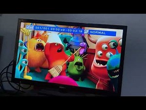 Opening to monsters, Inc. 2013 DVD