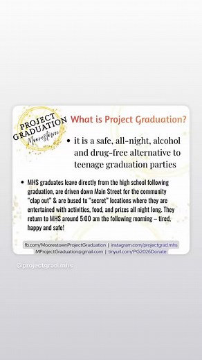 Project Graduation - Moorestown HS on Reels | Facebook
