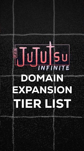 RANKING EVERY DOMAIN EXPANSION IN JUJUTSU INFINITE #jujutsuinfinite #tierlist