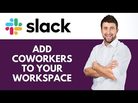 How To Add Coworkers To Your Slack Workspace in Slack | Invite Colleagues | Slack Tutorial