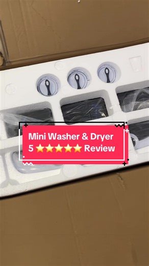 Mini Washer & Dryer: 5 Star Review and Unboxing
