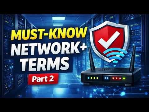 CompTIA Network+ Terms (101–200) | N10-009 Exam Prep
