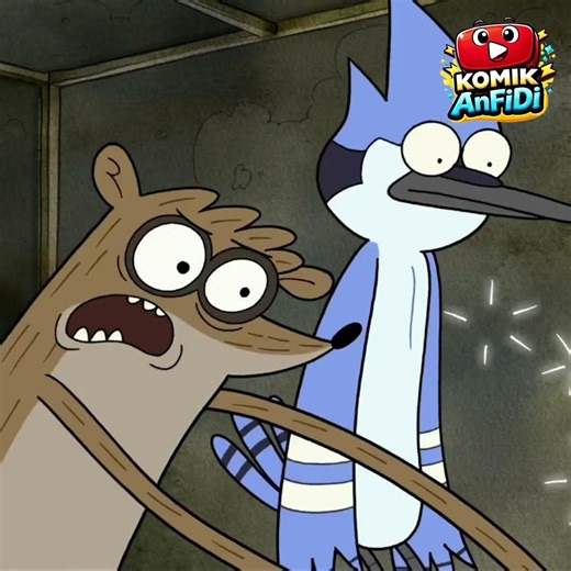 Sadece sandalyeleri dizmek istemişlerdi🤣🤣🤣. | Regular Show 1.sezon 2.bölüm