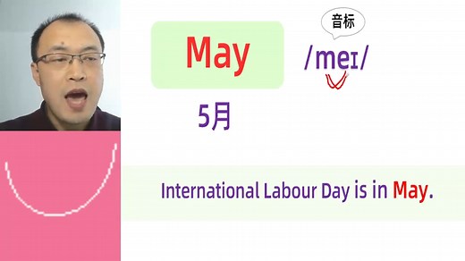 May怎么读？May是什么意思？五月用英语怎么说？