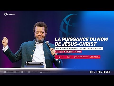 La puissance du nom de Jésus-Christ. Pasteur MARCELLO TUNASI culte du 18 Novembre 2020