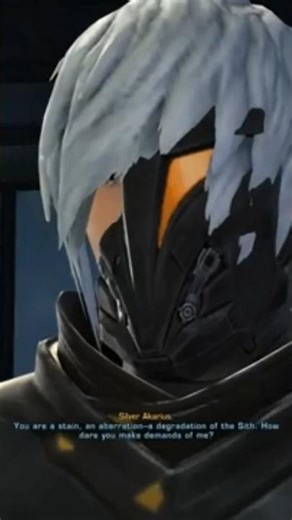 darth lord of the sith almost made him cry #starwars the old republic
