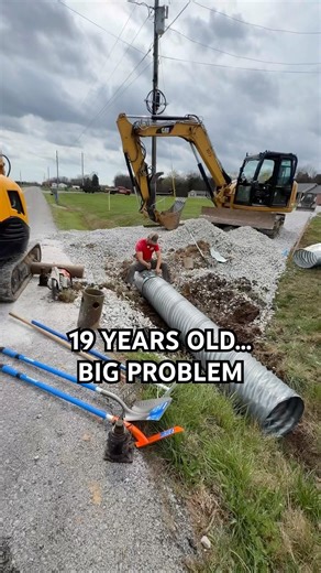 19-Year-Old Fixing a Crushed Culvert… Full Repair Inside