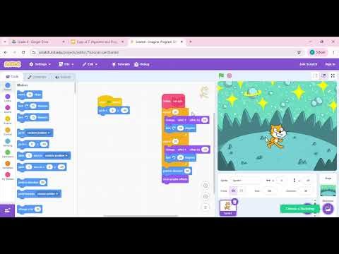 Scratch - Cat Spin (Custom Blocks)