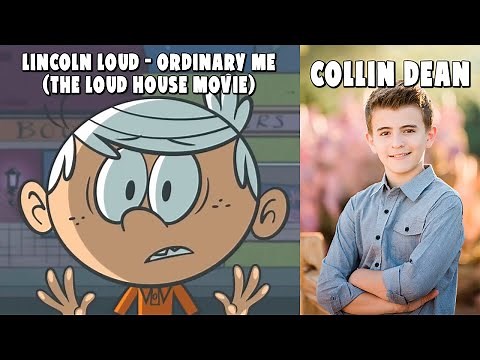 The Loud House Movie - "Ordinary Me" but with Collin Dean's voice of Lincoln Loud (AI Cover)