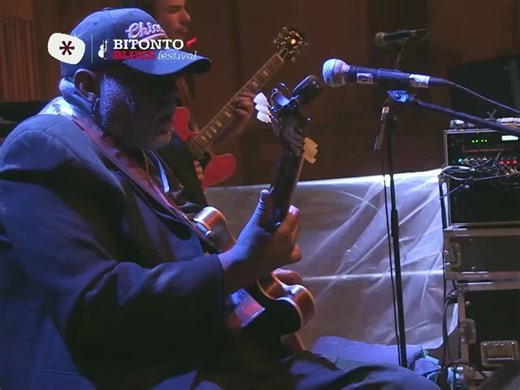 蓝调名人堂大师 Carlos Johnson BBF 2017 with Luca Giordano Band