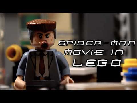 Spider-Man Movie in LEGO: Daily Bugle Scene