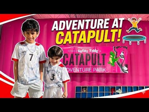 BIGGEST Indoor Adventure Park in Washington Catapult Federal Way
