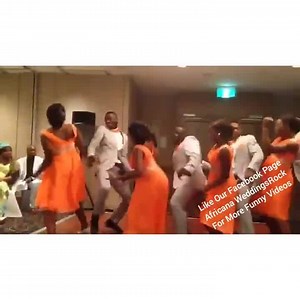Wow the bridal party can really dance▪▪ They just killed the dance floor | Africana WeddingsRock