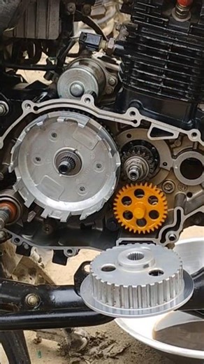 glemour bs6 bike service ,, glemour bike clatch plate fiting #clutchplate